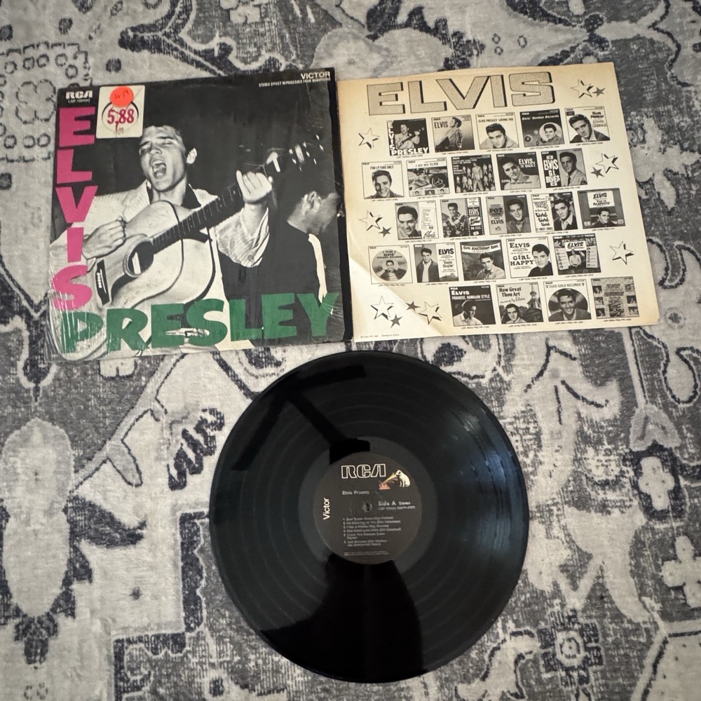 Elvis Presley LSP‑1254(e) RCA LP M2PY‑4727/4728 1956 1977 Reissue Clean